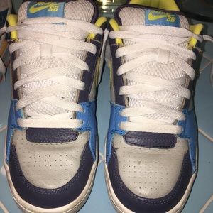 Weekend Sale Nike SB gray yellow blue